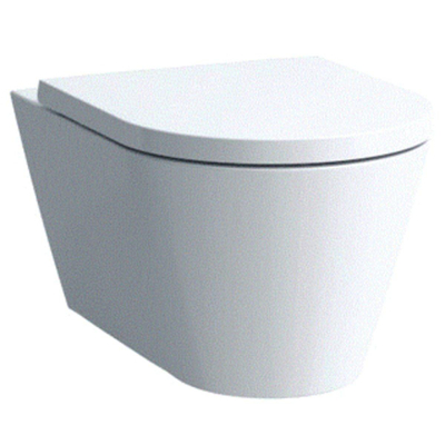 Kartell by Laufen WC suspendu – Rimless – profondeur 54,5 cm – blanc mat