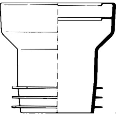 Wisa kunststof potmanchet NKS nr.2 wit