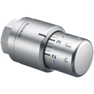 Oventrop tête thermostatique UNI-SH M30x1,5 avec position zéro inox