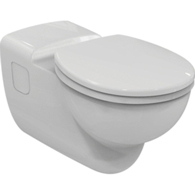 Ideal Standard Contour 21 WC suspendu à sortie profonde 70cm sans bride blanc