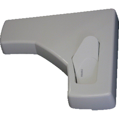 Wisa Serie 444 couvercle avec bouton poussoir pour Réservoir WC blanc