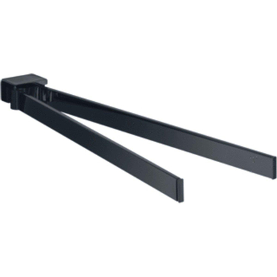 Emco Loft porte-serviettes pivotant noir