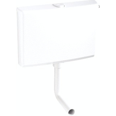 Wisa 500 laaghangend reservoir - 51.2x10.6x35.5cm - wit