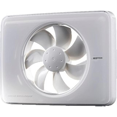 Nedco Fresh Intellivent design ventilateur de salle de bains 5W 100 125mm 132m3 blanc