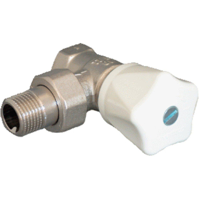 Oventrop Robinet de radiateur HRV 1/2 coudé Kvs 1,35 m3 h