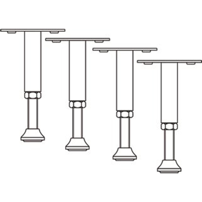 Wisa Potenset pour receveur de douche