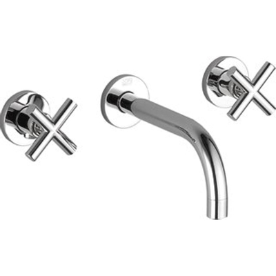 Dornbracht Tara partie apparente pour robinet mural saillie 190mm chrome