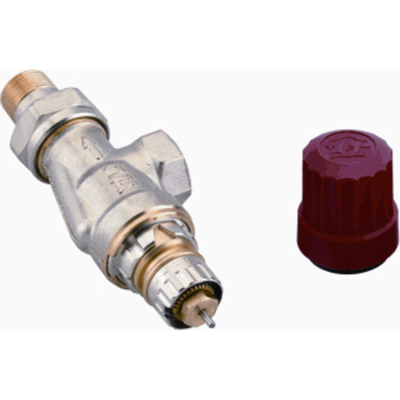 Danfoss Robinets d'arrêt thermostatiques pour radiateur 1/2 axial Kvs 0,90 m3 h RA N15