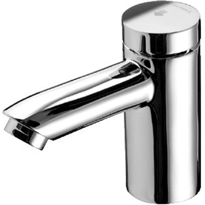Schell Petit robinet de Lave-mains à fermeture automatique chromé