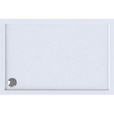 Wisa Maia receveur de douche h5xb80xl100cm 90mm rectangle acrylique blanc