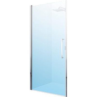Novellini Young 2.0 1B porte pivotante pour niche 97/101x200cm chrome/transparent