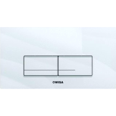 Wisa Xt Bedieningsplaat Front-Planchet Glas Wit