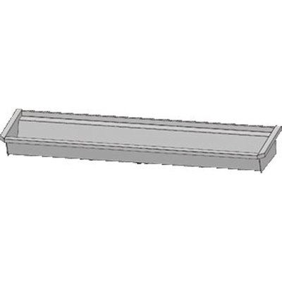 Intersan Sanilav wasgoot 180cm zonder leidingen zonder kranen inox 304