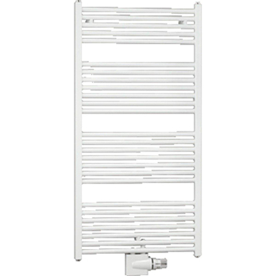 Zehnder Zeno Radiateur sèche-serviettes - 150,8x45cm - 646 watts - Acier - Blanc brillant