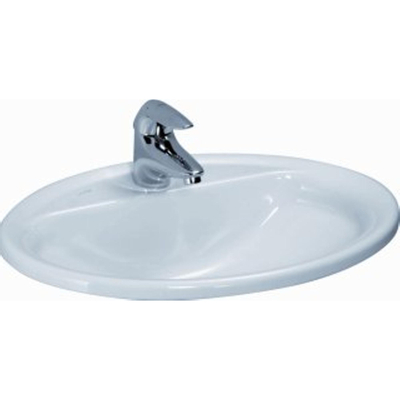 Laufen Pro B lavabo à poser 56x44x18.5cm 1 trou de robinet sans trop-plein céramique blanc