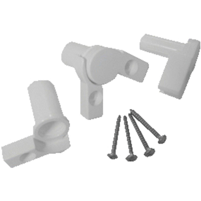 Novellini Aurora charnières en plastique 20 mm, blanc