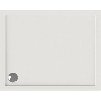 Wisa Maia Receveur de douche 90x70x5cm évacuation 90mm rectangulaire Acrylique Blanc