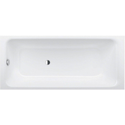 Bette Select baignoire tôle d'acier rectangulaire 170x75x42cm avec trop-plein arrière