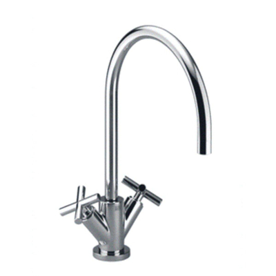 Dornbracht Tara robinet de cuisine saillie 23,5 cm chrome