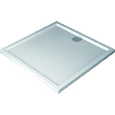 Novellini New Olympic Douchebak H4.5xB90xL120cm 90cm rechthoek Kunststof Wit