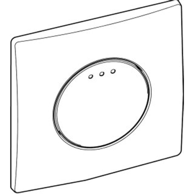 Wisa Enyo panneau de commande avec interruption de chasse SO blanc