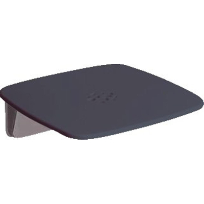 Provex Serie 300 siège de douche rabattable avec fixation chromé gris