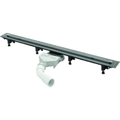 Viega Advantix vario caniveau de douche rénovation 30 120cm raccourcissable en continu