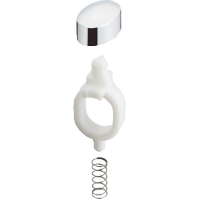 Hansgrohe drukknop set - 10 st - grijs