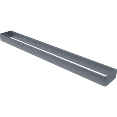 Haceka Aline Porte-serviettes 61cm Aluminium Brossé Gris