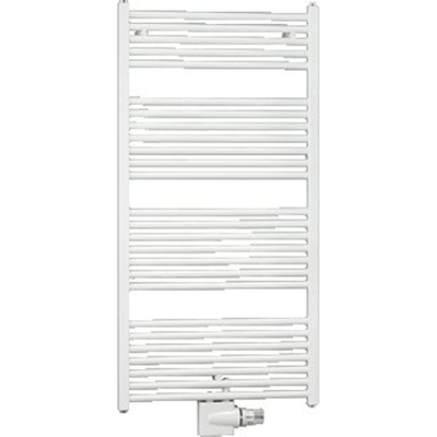 Zehnder Zeno radiateur sèche-serviettes 168,8x60cm 957watt acier blanc brillant