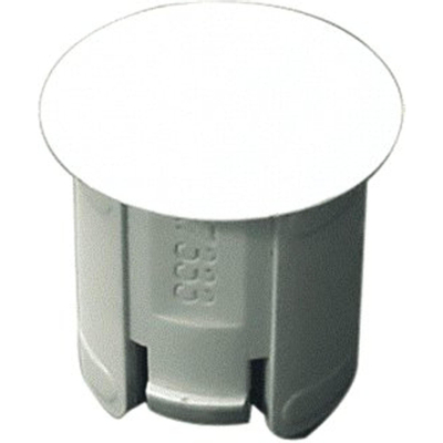 Pressalit capuchon gris en plastique pour recouvrement gauche avec cloisons intermédiaires