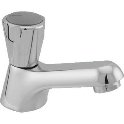 Venlo Nimbus II Messing Eco robinet de lave-mains modèle bas avec mousseur chrome