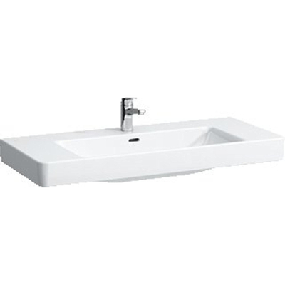 Laufen Pro S lavabo pour meuble 46x105x17,5cm 1 trou de robinetterie céramique blanc