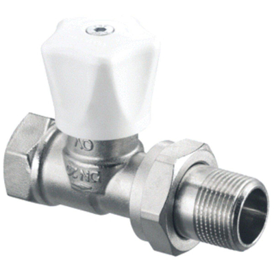 Oventrop HRV robinet de radiateur droit raccourci 1/2