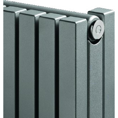 VASCO CARRE Radiateur (décoratif) H180xP8.6xL35.5cm 1293W Acier Anthracite January