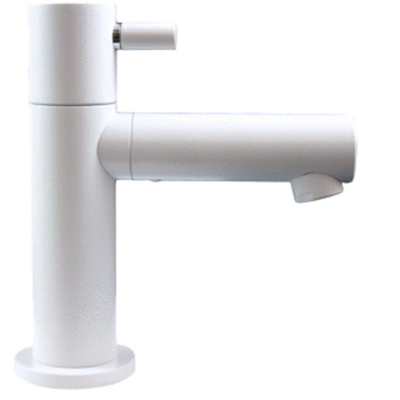 Paffoni Light robinet de lavabo surplombant 14,4 cm blanc mat