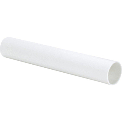 Saniclass Pvc Tuyau mural - 32x200mm - Sans rosace - Blanc