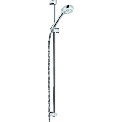 Kludi Logo ensemble barre coulissante avec douchette 1s 90cm avec flexible de douche 160cm chrome