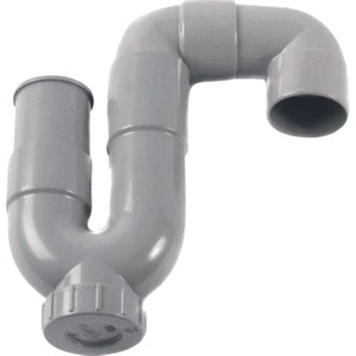 Dyka sifon PVC universeel 40mm grijs