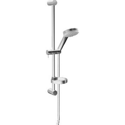 Hansa Hansaviva Ensemble de douche 60cm avec douchette Hansaviva 1 jet et flexible 175cm avec porte savon chrome