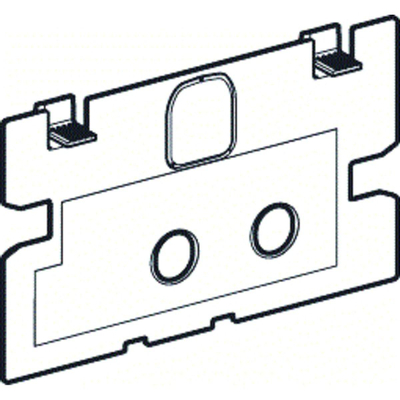 Geberit Delta plaque de protection pour réservoir encastré UP100