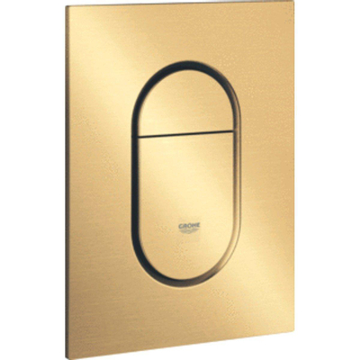 Grohe Arena cosmopolitan S-size drukplaat cool sunrise geborsteld BESCHADIGD - OUTLET UDEN