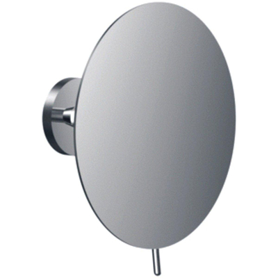 Emco Round make-upspiegel – rond Ø20 cm – zonder verlichting – 3x vergrotend, 1-armig – Zwart