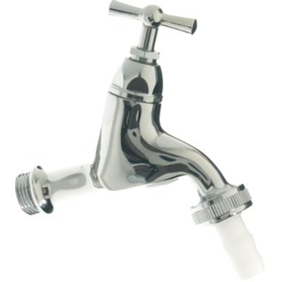 VSH Robinet aérateur chromé avec volant avec écrou tournant 1/2