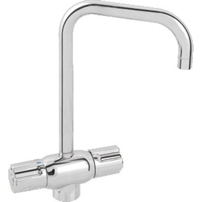 Venlo Venlomix Medical New robinet de cuisine thermostatique avec désinfection avec pivotant