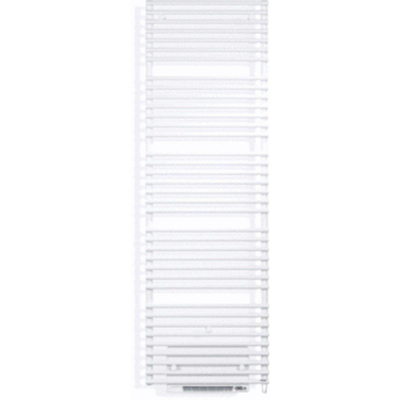 Vasco Agave HR-EL-BL radiateur électrique - 179.8x50cm - avec soufflerie 37/500 - 1000W - blanc 9016