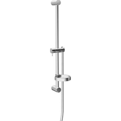 Hansa Hansaviva Barre de douche 60cm avec flexible 175cm et porte savon chrome