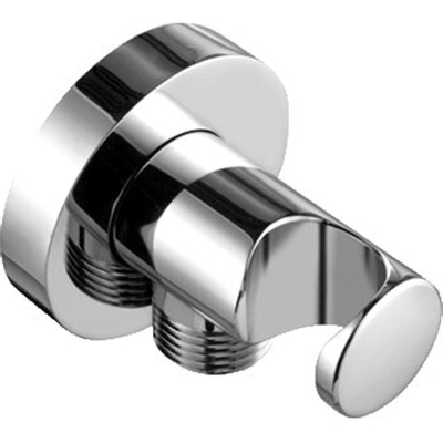 Kludi coude mural avec support de douche 1/2 1/2 pour flexibles de douche avec écrou conique chromé