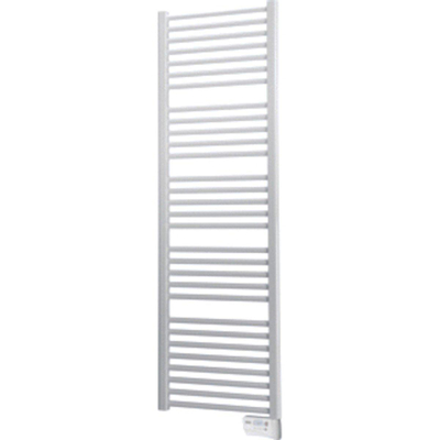 Radson Flores Radiateur sèche-serviettes électrique 153,7x75cm 1250 watt IP44 acier Blanc