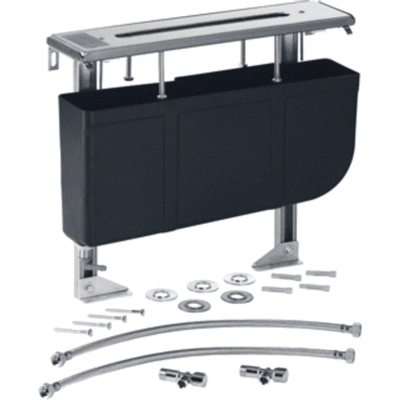 Dornbracht Perfecto système de montage pour robinets de baignoire 3 et 4 trous montage sur rebord carrelé 1/2